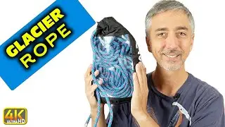 Glacier Climbing Rope 8mm BEAL Ski Trek Greenland Series (4k UHD)