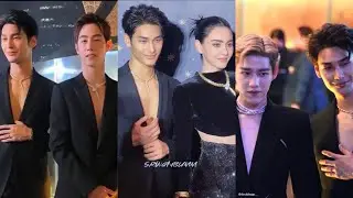The Most Popular BL Actor Apo😍meets the K-Pop Idols❤ #aponnattawin  #davikah #ppkritt #marktuan #hot