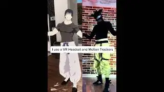 Full Body Tracking as Toji #trending #viral #vrchat #vrchatcommunity #jujstukaizen #Gojo #letsdance