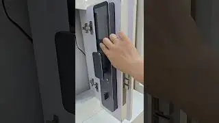 Face recognition 3D security door lock