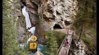 Johnston Canyon Banff -  Full Virtual Hike