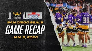 Game Highlights | San Diego Seals vs Toronto Rock 1.9.26