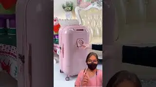 Cute pink trolley bag 🥰 #ilovegadgets #automobile