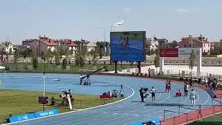 100 metr məsafəyə qaçışda atletimiz Əlhəm Nağıyevin çıxışı