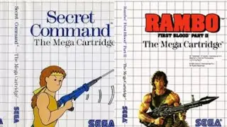 directo retro 94 b rambo secret command sega master system #gameplay