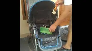#stroller #deepcleaning #ASMR #DEEPCLEAN cleaning a dirty baby stroller satisfying results