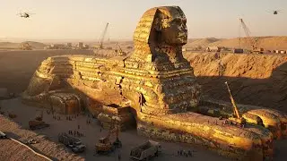 Finding and Restoring a Solid Gold Sphinx Statue from the Ocean Floor