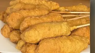 How To Make Crispy Homemade Corn Dogs