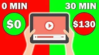 Make $130 Watching Videos Online - Get Paid Watching Videos Online In 30 MINUTES (World Wide!)
