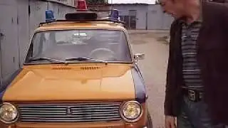 Патрульная автомашина ГАИ СССР ВАЗ-2101 1981 года выпуска. Законченный проект. \Часть 1\.