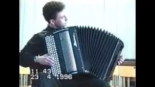 Scarlatti: Sonata F Major K.107 (L.474) CLASSICAL Accordion music Orlov Скарлатти Орлов баян