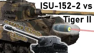 РАЗМЕР ИМЕЕТ ЗНАЧЕНИЕ | Супер ИСУ-152-2 против TIGER II | Моделирование бронепробития 152-мм БЛ-10