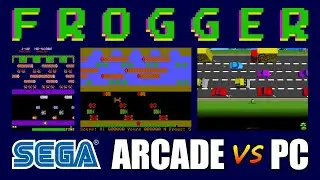 Frogger - SEGA ARCADE vs PC