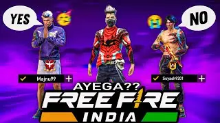 FREE FIRE UNBAN..? QNA WITH RANDOM PLAYERS 🇮🇳