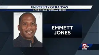 KU names Emmett Jones as interim football coach