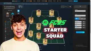 | I Build an FC25 Starter Squad using EASY SBC | #fc25 #fifa #fifa25 #eafc24