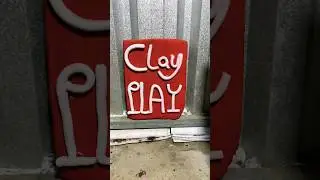 MAKING &ldquo;Clay Play&rdquo; LOGO WITH CLAY | FUN DIY CLAY ART PROJECT  #short