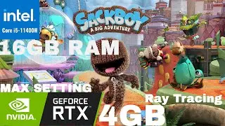 Sackboy: A big adventure-RTX3050 4gb-i5 11400h