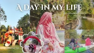 A day in my life🌷✨ | Life of a University student,Industrial visit,kayaking,buffet and more