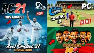 Real Cricket 21 Advance Real Motion Capture | WCC3 Finally On PC With Ultra HD |Haydos380 PlayStore!