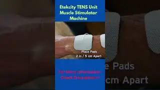 Etekcity TENS Unit Muscle Stimulator Machine
