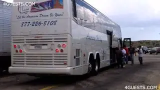 AMERICAN HOLIDAY TOUR BUS