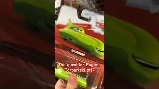 The quest for Eugene Carbureski pt17 #cars #pistoncup #diecastcars #carhunting #walmart