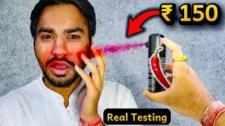 SHOCKING RESULTS : Pepper Spray Review | Best Women Safety & Self Defence Gadget