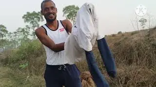practice for JH homeguard physical test . High jump - Long jump #viralvideo #trending #jharkhand 