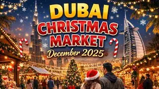 DUBAI CHRISTMAS MARKET : A FESTIVE WALKING TOUR
