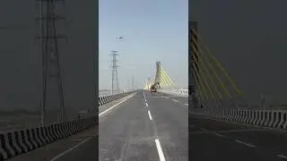 New 6 line bridge // Begusarai new bridge // riding with r15 #bridge #r15 #travel #trending #rells