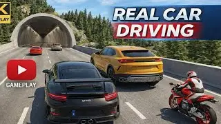 REAL CAR DRIVING 🚗 Ultra Realistic Highway Gameplay | 4K