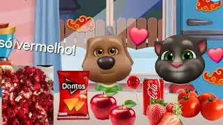 TOM E BEN EM: O MUNDO VERMELHO !!❤️🌹🍅🍓