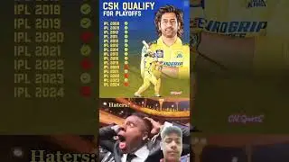 CSK Qualification summary 🤡 #ipl #msdhoni #csk #cricket