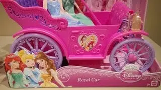DISNEY PRINCESS ROYAL CAR VIDEO TOY REVIEW BY MITCH SANTONA