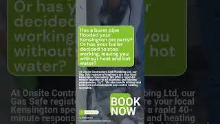 Plumber in Kensington | 24/7 Emergency, Boiler & Burst Pipe Repair #plumber #plumbing #kensington