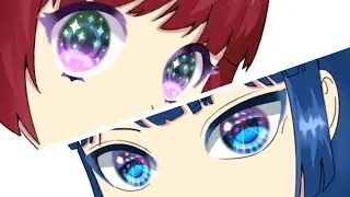 How to draw sparkling eyes using blending modes (Clip Studio Paint)