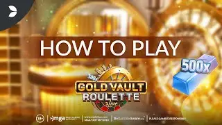 Gold Vault Roulette: Tutorial | Evolution
