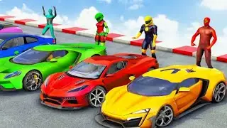 Spider Man funny car driving game commentary Urdu/Hindi