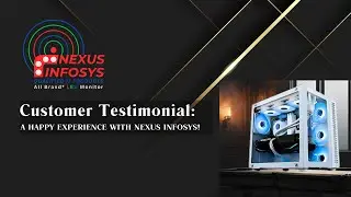 Customer Testimonial: Bhajan Bishnoi&rsquo;s High-End PC Experience with Nexus Infosys! #pcbuild #tech