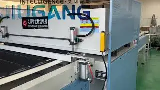 Fully Automatic Conveyor Cutting System for Automotive Interior Leather Wrapping