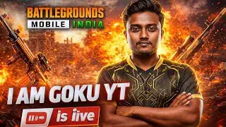 🔥 BGMI LIVE 🔥 Non-Stop Rush Gameplay | High Kill Action | I am GokuYT