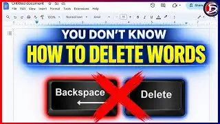 Shortcut Key to DELETE WORDS, Instantly Delete Words with This Keyboard Shortcut