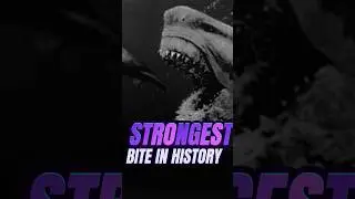 Megalodon has the strongest bite force in history! #megalodon #ocean #animals