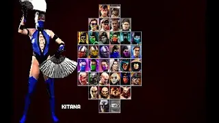 Mortal Kombat The Dragon Tournament (Beta 1) - Kitana  (Hard 8)