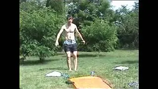 06 26 06 Waterslide with bad sound at old house