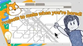Projects to make when you're bored! (1) #scratch #coding #video #youtube