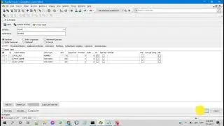 Create Table in Oracle 10XE (Express Edition)  Using Toad