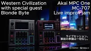 WesternCiv9 feat. Special Guest Blonde Byte - Soma Pulse.  Live Jam. 中佐!