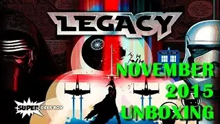 Super Geek Box :: Legacy :: November 2015 Unboxing :: Star Wars :: Funko POP